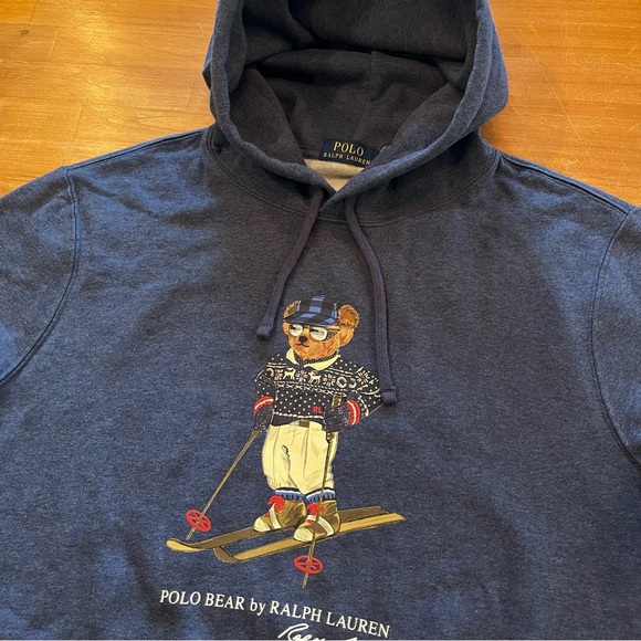 POLO RALPH LAUREN Skiing Polo Bear Hoodie - Picture 2 of 4